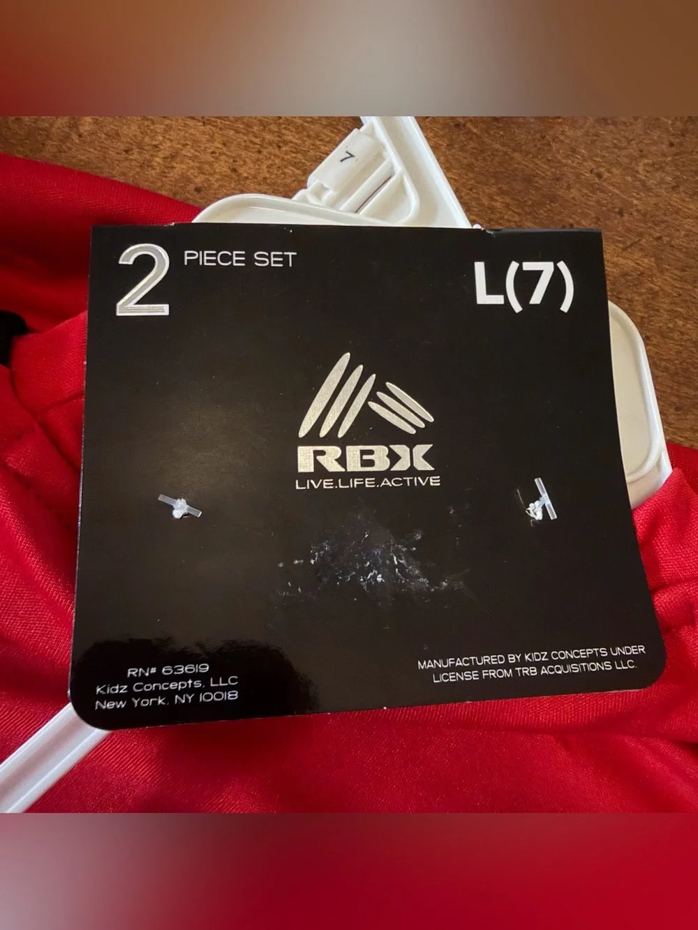 RBX 2-Piece Set